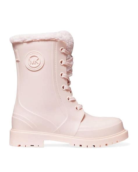 michael kors pink boots